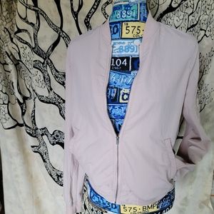 Boutique Bomber Jacket by Others Follow Size Small